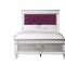 Varian Kids Bedroom BD01279T Burgundy Velvet & Mirrored by Acme