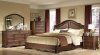 Rich Brown Cherry Classic Sleigh Bed