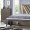 B215 Bedroom Set 5Pc in Dark Gray by FDF