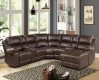 Fero Motion Sectional Sofa LV01862 in Brown by Acme