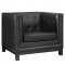 Imperial EEI-1421-BLK Sofa in Bonded Leather by Modway w/Options