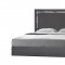 Monet Bedroom Charcoal by J&M w/Optional Palermo White Casegoods