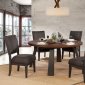 Tolstoy 5Pc Dinette Set CM3376RT in Brown & Espresso w/Options