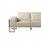 U808 Sofa & Loveseat Set in White by Global w/Options