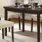 Ahmet 5039-48 Dining Set 5Pc in Espresso by Homelegance