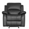 Clarkdale Recliner Sofa 9928BLK in Black by Homelegance