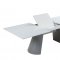 Beverly Hills Dining Table in White & Gray by Global w/Options