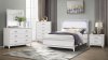 Lily Bedroom Set 5Pc in White by Global w/Options