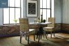 Rhea Dining Table 107540 w/Iron Base - Scott Living by Coaster