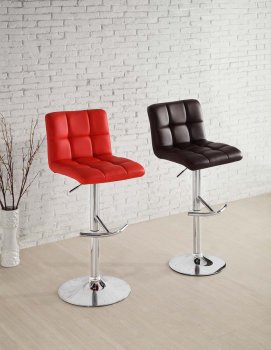 Ride 1157 Set of 4 Swivel Stool in Brown or Red by Homelegance [HEBA-1157 Ride]