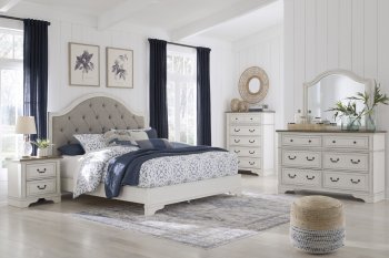 Brollyn Bedroom 5Pc Set B773 in White by Ashley w/Options [SFABS-B773 Brollyn]