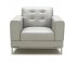 Larkspur 4Pc Sofa Set in White Bonded Leather by VIG