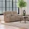 Brentwood Motion Sofa & Loveseat 610281 Taupe Fabric by Coaster