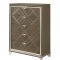 Skylar Bedroom 25320 in Dark Champagne by Acme