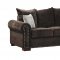 Wandal Sofa 8488CN in Chocolate Fabric by Homelegance w/Options