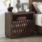 Eutropia Bedroom w/Fabric Headboard CM7395 in Chestnut w/Options