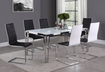 Pauline Dining Room Set 5Pc 193001 by Coaster w/Options [CRDS-193001 Pauline]