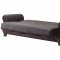 Hampton Sofa Bed in Black PU-Bonded Leather by Empire w/Options