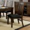 Scranton 7Pc Dining Table CM3410T in Walnut w/Options