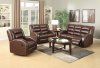 Dacey Lynn Sofa 53565 in Brown Leather-Aire by Acme w/Options