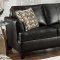 Urban Onix Bonded Leather Match Sofa & Loveseat Set w/Options