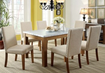 Walsh CM3535T Dining Table in Natural Tone w/Options [FADS-CM3535T-Walsh]