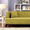 Sofia CM6761GR Sofa in Lemongrass Fabric w/Options