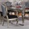 Chantelle Dining Table 60547 in Antique Platinum by Acme