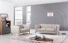 S295 Sofa in Smoke Leather by Beverly Hills w/Options