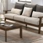 Louis Sofa & Loveseat Set CM6911 in Charcoal & Beige w/Options