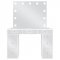 Regina Vanity Set 930245 in White by Coaster w/Stool