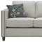 Coltrane Sofa & Loveseat Set 506251 in Putty Fabric by Coaster