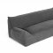 Bevan Sofa in Dark Grey Fabric by VIG