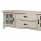 Ridley CM5230-TV Console in Antique Style White w/Optional Size