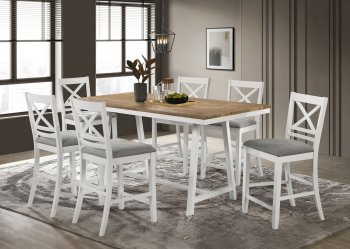 Hollis Counter Ht 5Pc Dining Set 122248 by Coaster w/Options [CRDS-122248 Hollis]