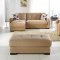 Kubo Sectional Sofa in Rainbow Dark Beige Fabric by Istikbal