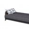 Almira Elena Gray Sofa Bed in Fabric by Casamode w/Options