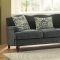 McMahon Sofa 8307FA in Dark Grey Fabric by Homelegance w/Options