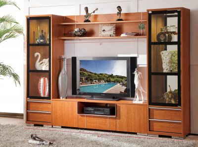 AV270-60 Wall Unit in Cherry Matte by Pantek