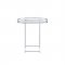 Piffo Serving Cart & & Bar Table AC00162 Glass & Chrome by Acme