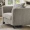 Cheyenne Sofa 54560 in Light Gray Chenille by Acme w/Options