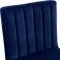 Joel Bar Stool 710 Set of 4 Navy Velvet Fabric by Meridian