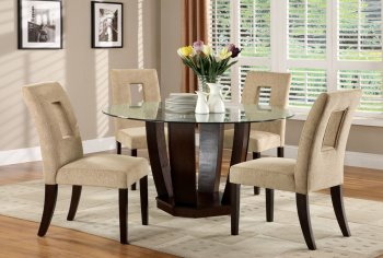 CM3625T West Palm I Dining Table in Espresso w/Options [FADS-CM3625T West Palm I]