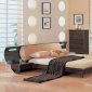 5 Pc Modern Bedroom Set in Cappuccino Finish