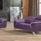 1513 Loveseat in Purple Half Leather by ESF w/Options