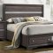 Chrissy 5Pc Bedroom Set CM7552GY in Gray w/Options