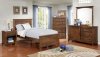 Colin 4Pc Youth Bedroom Set CM7909A in Dark Oak w/Options