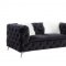 Phifina Sofa 55920 in Black Velvet by Acme w/Options