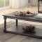 Amaryllis 3560-31 Coffee Table 3Pc Set Dark Grey by Homelegance