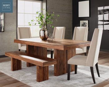 Hillsborough Dining Table 107501 by Scott Living - Coaster [CRDS-107501 Hillsborough]